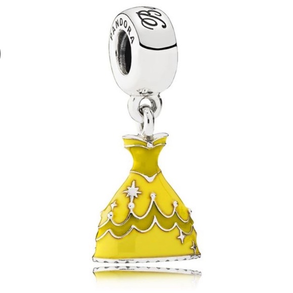 Pandora Jewelry Authentic Pandora Disney Belle Dress Charm Poshmark